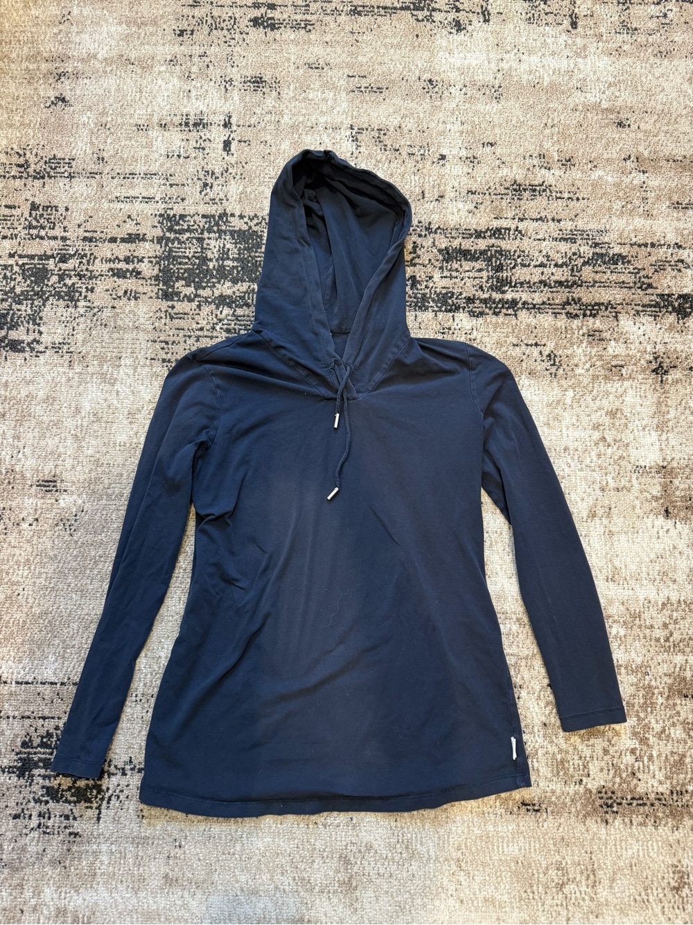 MaxMara Leisure Black Hooded Long-Sleeve Pullover